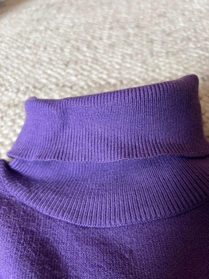 Pull col roule taille m - photo numéro 5