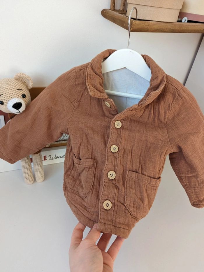 Veste gilet gaze de coton tao 18 mois - photo numéro 2