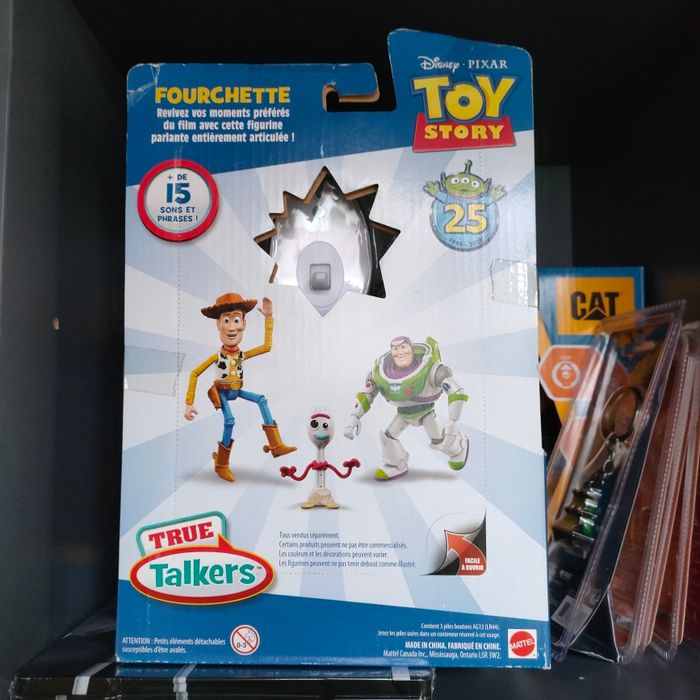 Disney Pixar Toy Story 4 Figurine parlante Fourchette, phrases et sons en français. - photo numéro 2