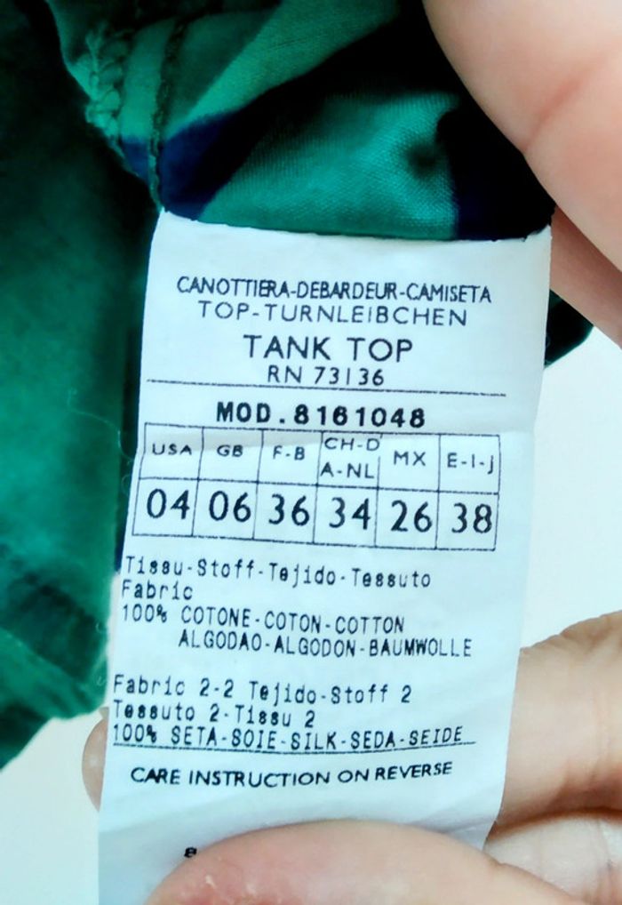Débardeur blouse Max and Co taille 36 - photo numéro 4