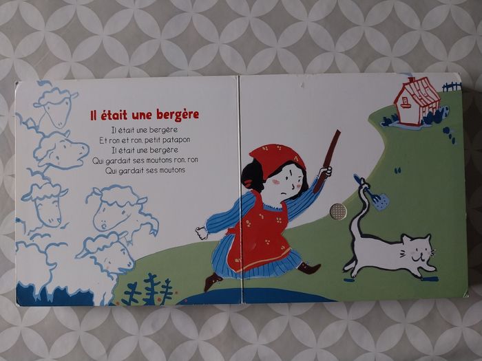 Livre sonore "Mes Chansons de France" Vol.1 – 6 puces audio – Bébé 1 an+ - photo numéro 4