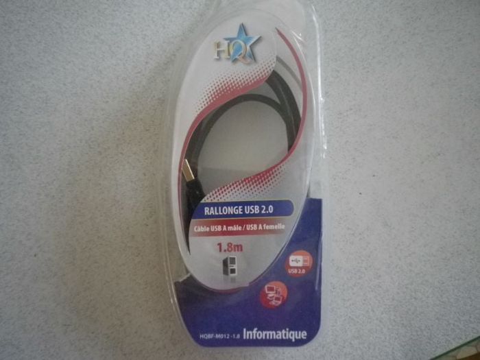 RALLONGE USB 2.0