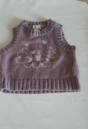 Pull Tout compte fait, 12 mois, sans manche