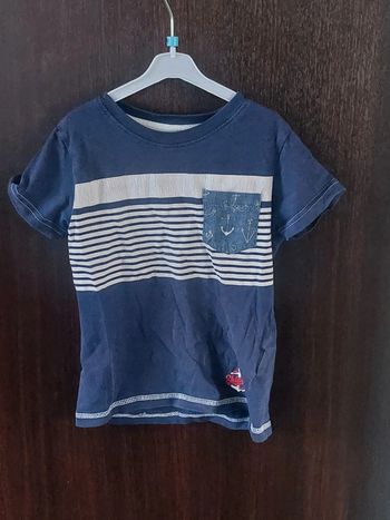 T shirt bleu marine