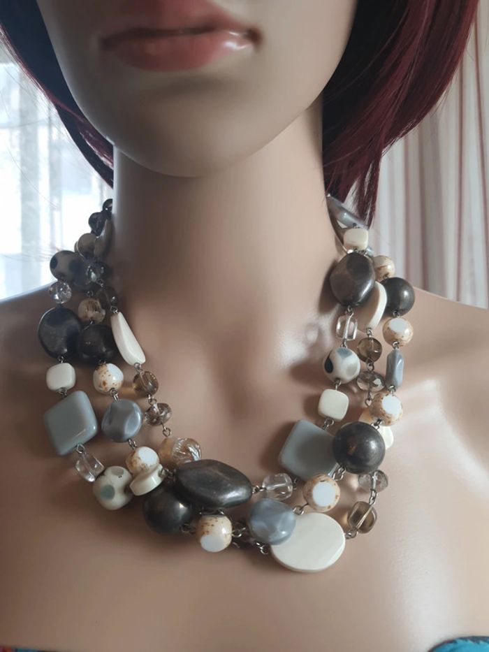 Magnifique Collier en pierre Riverstone - photo numéro 3