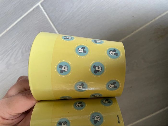 Gobelet jaune Mickey - photo numéro 2