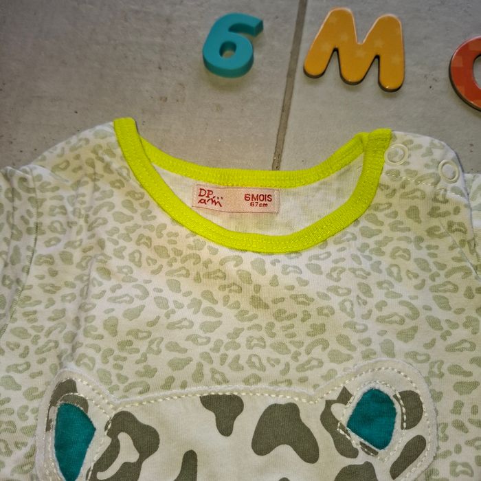 Lot #21 -  2 Tee shirts et 1 polo manches courtes DPAM Disney Petit Bateau et Bout'chou 6mois - photo numéro 4