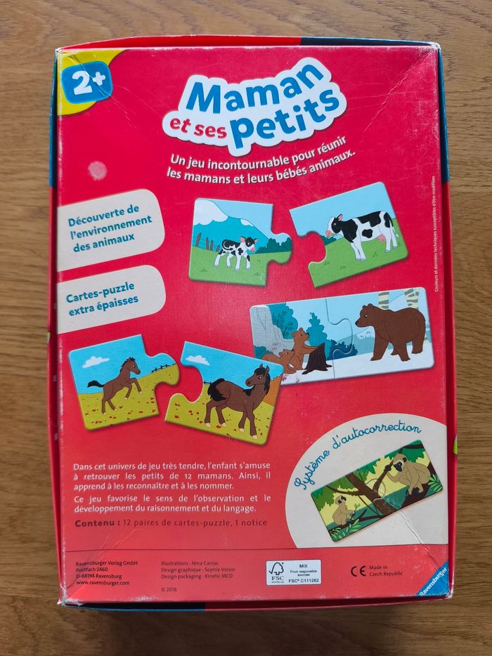 Jeu "Maman et ses petits" - photo numéro 2