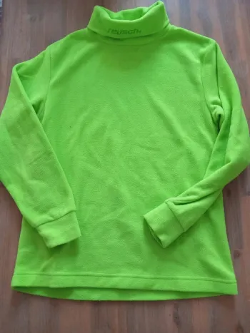 Polaire vert fluo Reusch – Taille XS