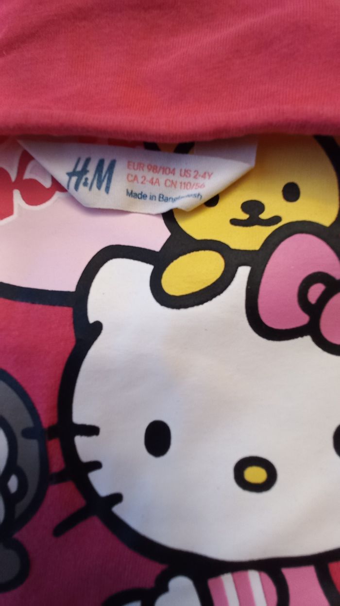 T-shirt fille  2/ 4 ans Hello Kitty H&M - photo numéro 3