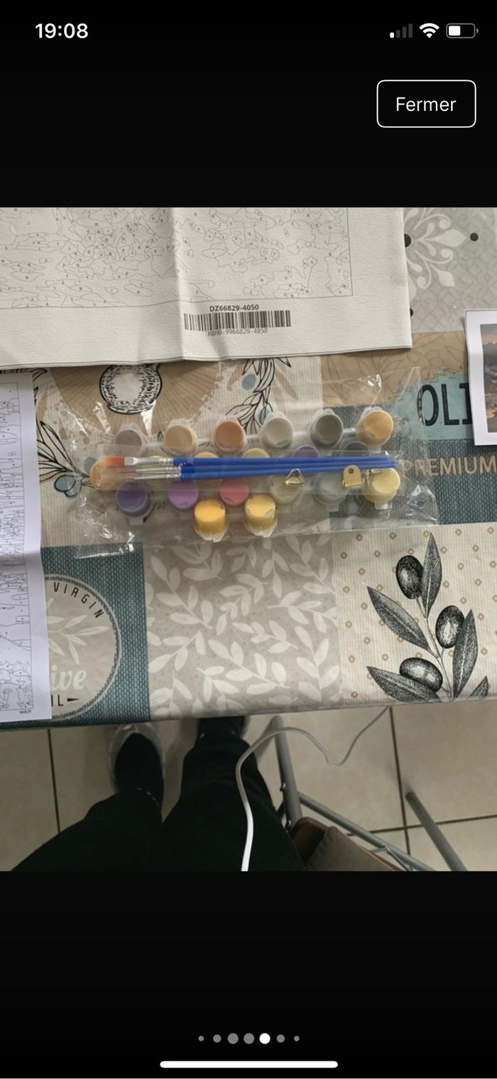 Kit complet de peinture par numéro - Neuf - photo numéro 6