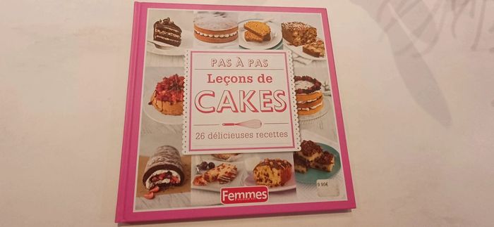Livre Leçons de cakes, 26 recettes . Neuf