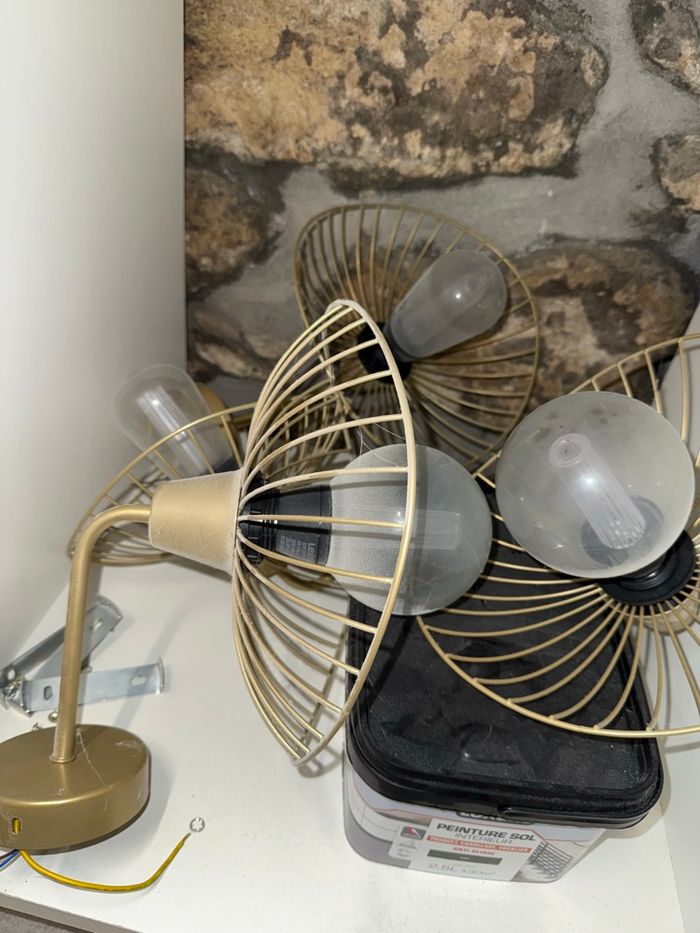 Lot de 4 appliques murales - photo numéro 3