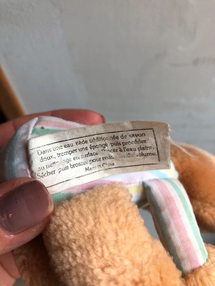 Ours teddy beddy Fisher price 1984 - photo numéro 8