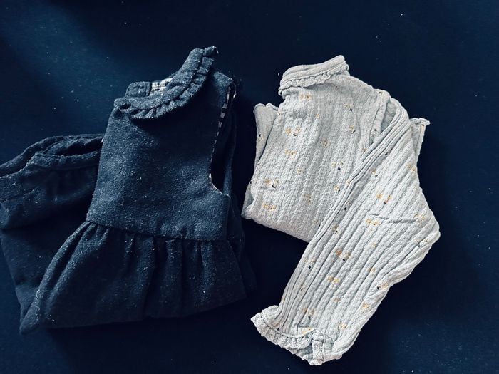 Ensemble barboteuse en velour avec pull côtelé KIABI - 12M - photo numéro 7