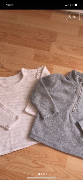 Lot polaire et pull 2 ans