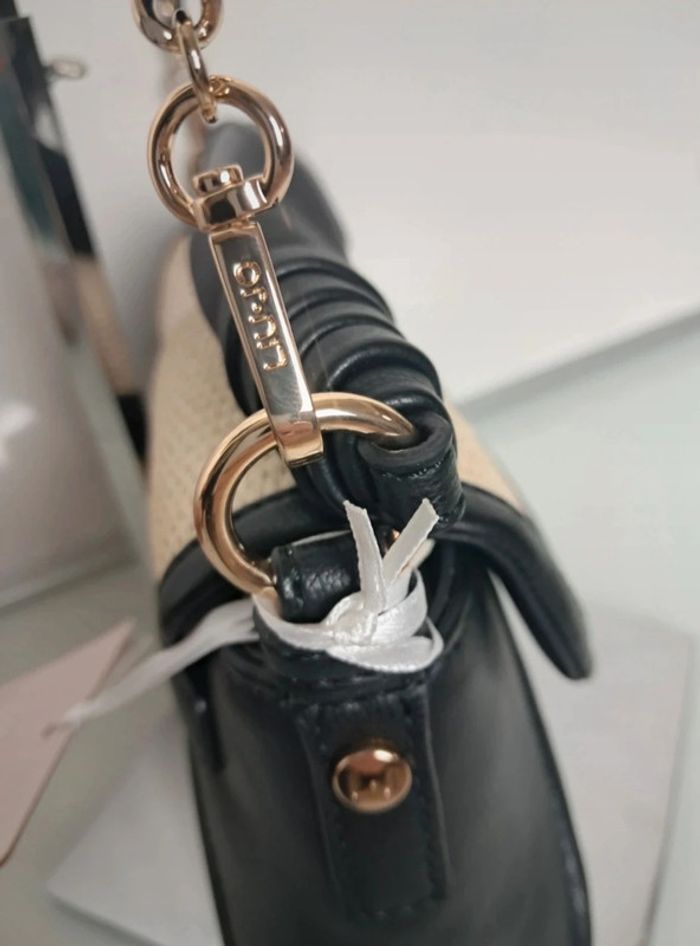 Liu Jo sac à main bandoulière été beige rafia neuf - photo numéro 8