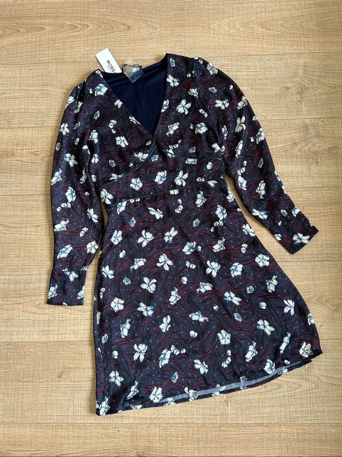 Robe imprimée neuve à manches longues Morgan taille 34 (valeur 75€) - photo numéro 7