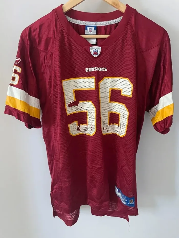 Reebok Maillot jersey NFL 🏈 Arrington Washington Redskins Mens S - photo numéro 2