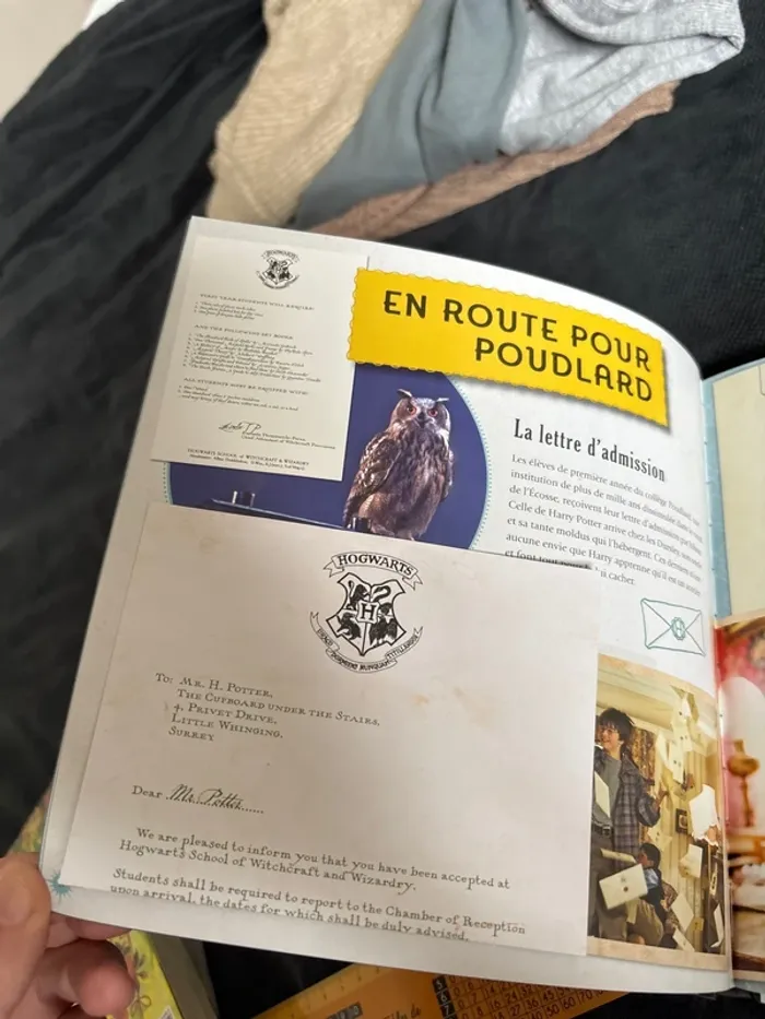 Le carnet magique Poudlard Harry Potter - photo numéro 3