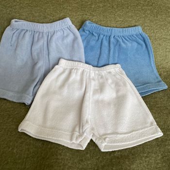 Lot shorts 6 mois