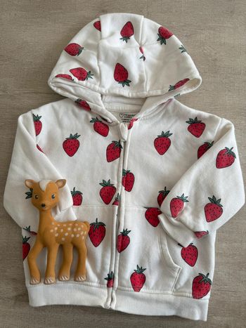 Veste zippé primark 12 mois