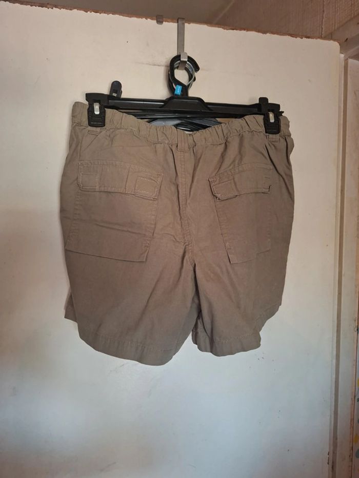 Short 44/46 kaki élastique - photo numéro 2