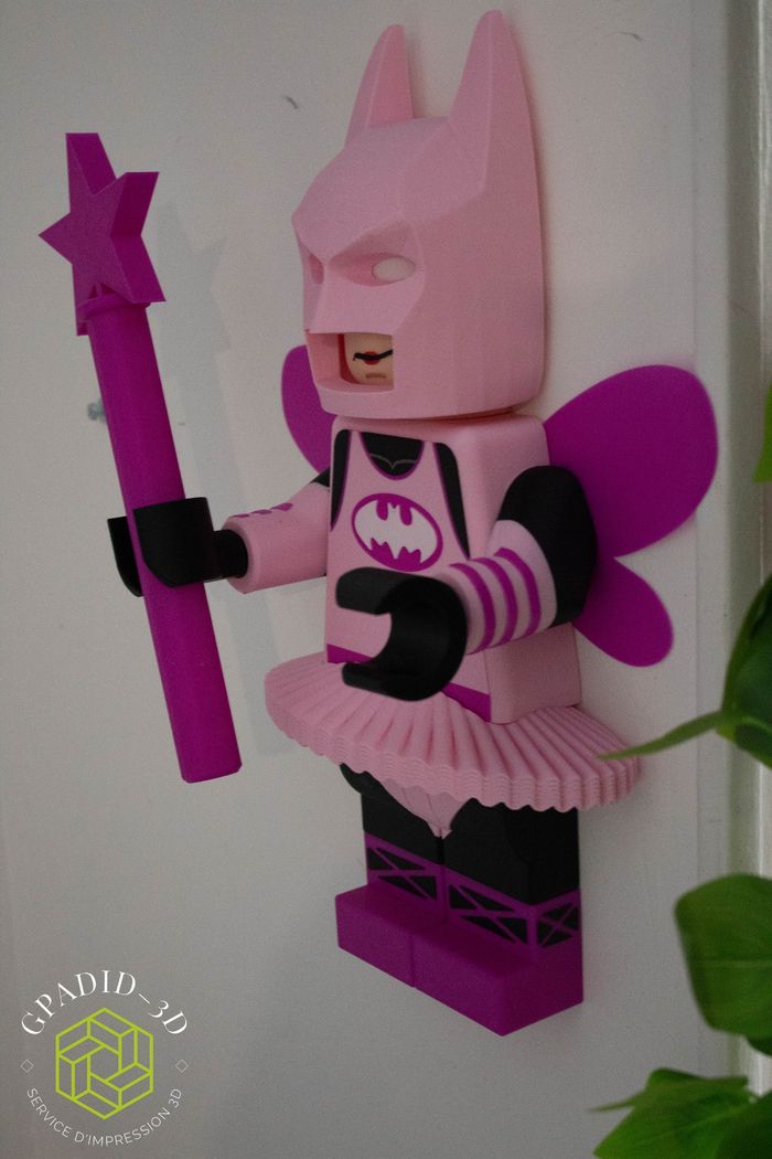 Dévidoir de papier toilette ou simple décoration murale dans un style Lego - photo numéro 6