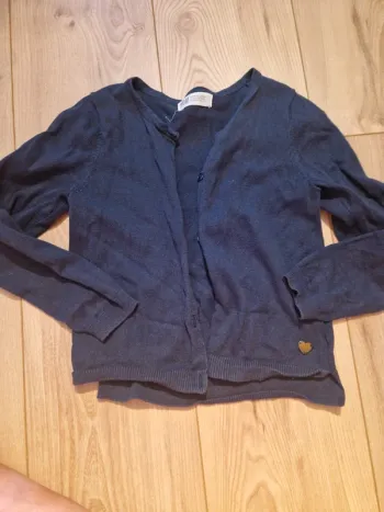 Gilet fin bleu marine