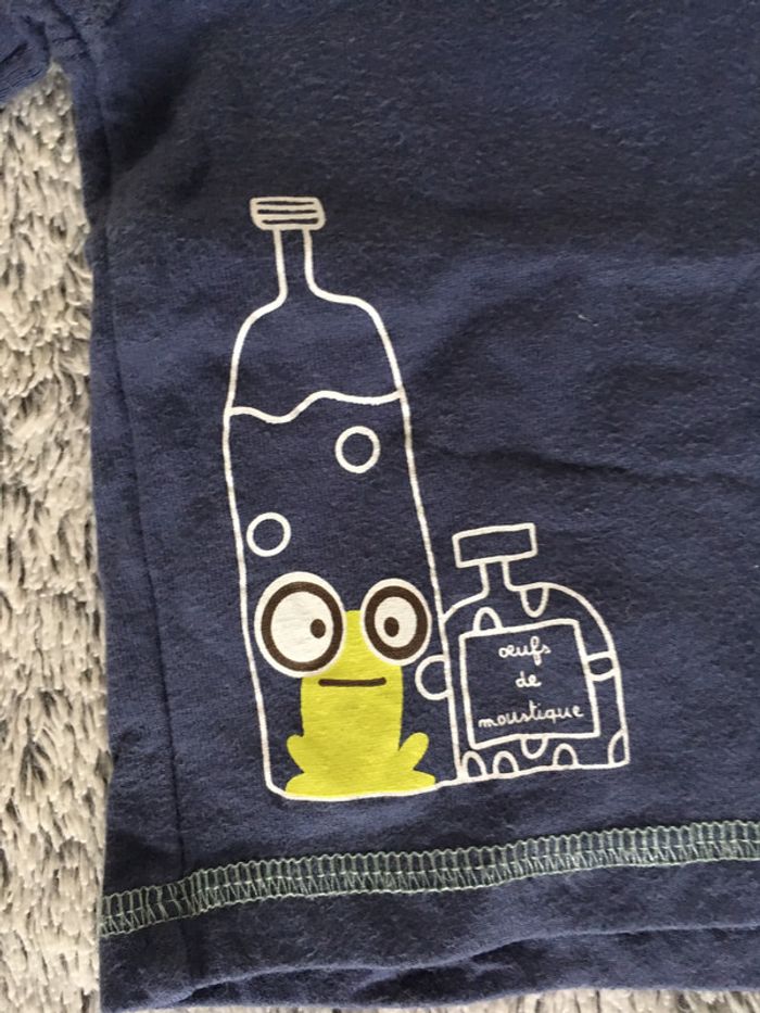 Teeshirt manches longues DPAM - 6 mois - photo numéro 2