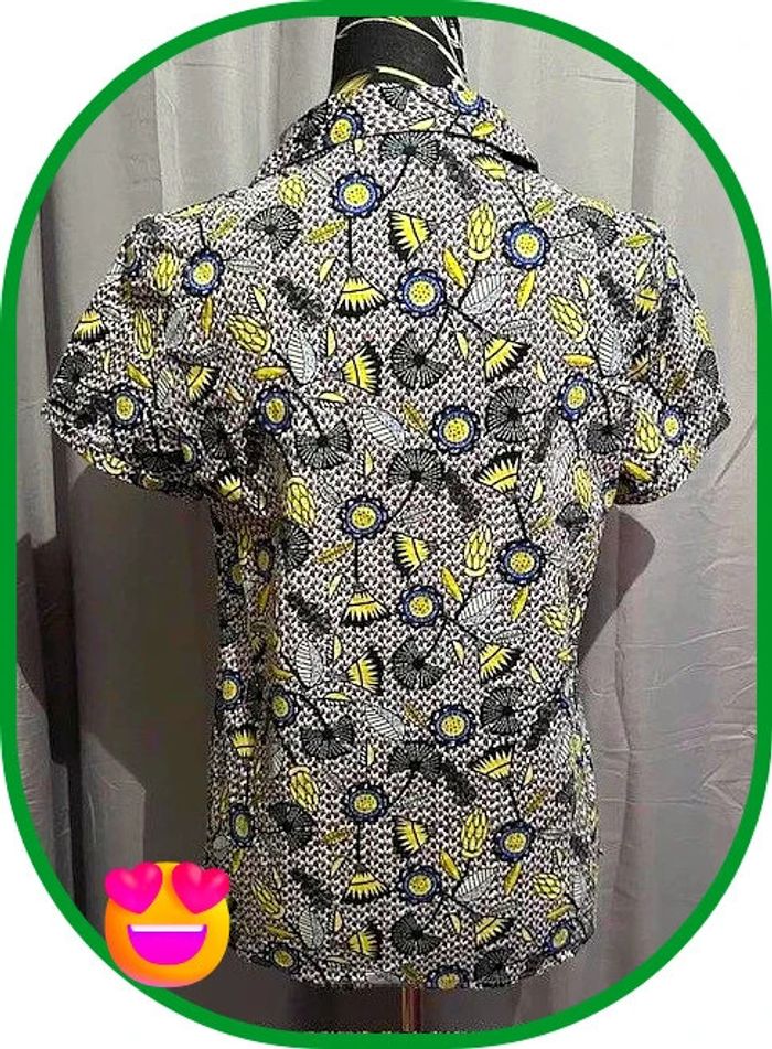 🌷Superbe chemise original pissenlit*🌷 - photo numéro 3