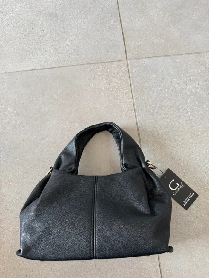 Sac à main noir Gallantry, neuf avec étiquette, 24*15cm