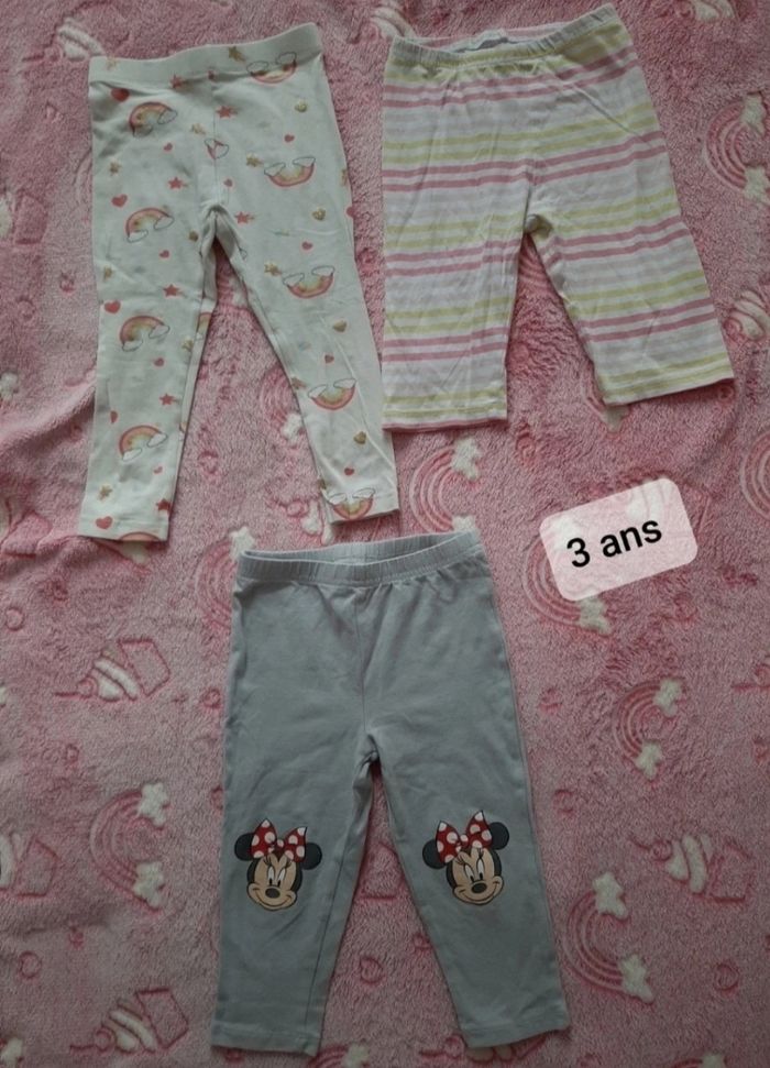 3 leggings 3 ans