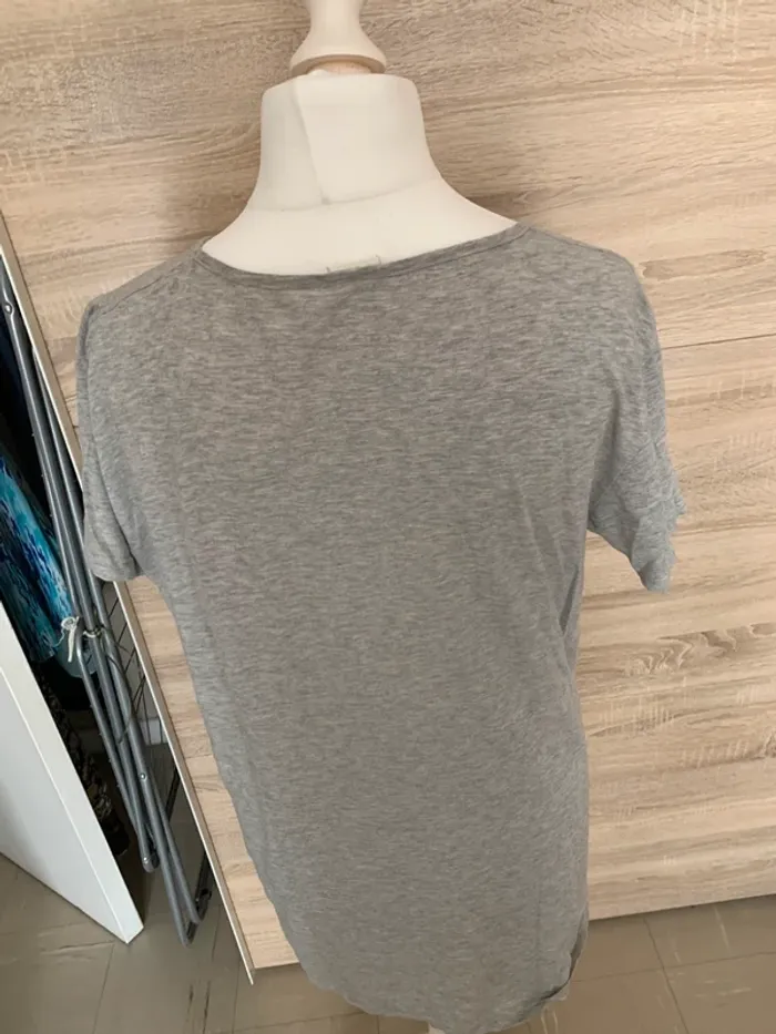 Robe teeshirt grise L XL - photo numéro 3