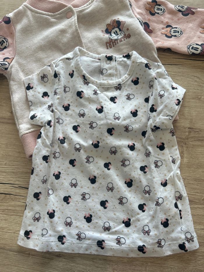 Ensemble survêtement Disney Minnie 6 mois - photo numéro 3