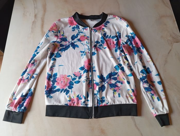 Veste fleurie