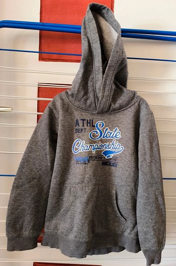 Sweat à capuche garçon 8 ans