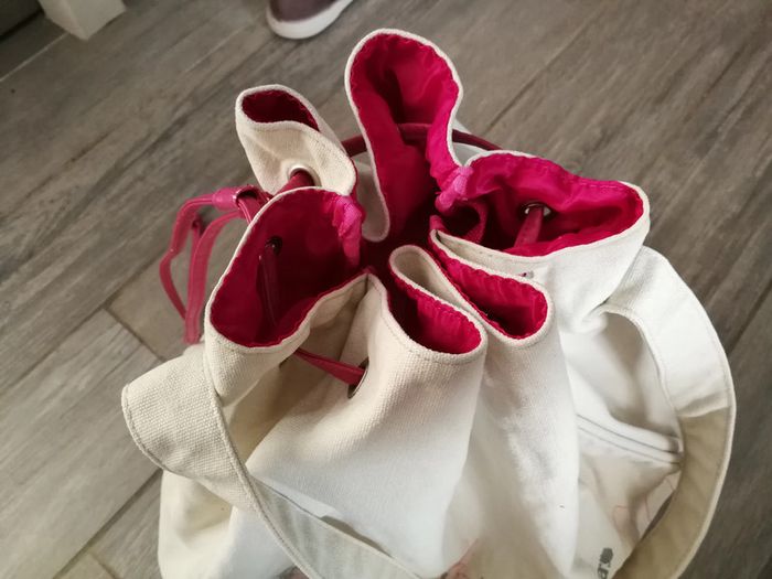 Sac en toile de coton type baluchon