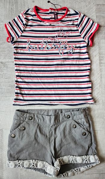 Ensemble d'été 7 ans fille