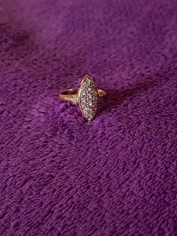 Bague style marquise