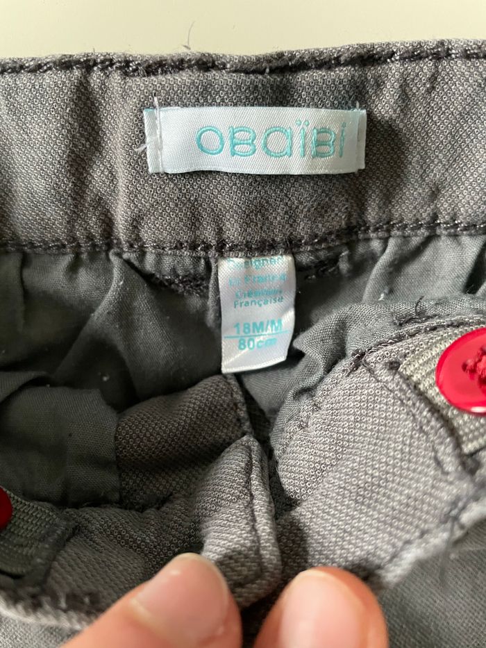 Jean gris 18 mois - photo numéro 2