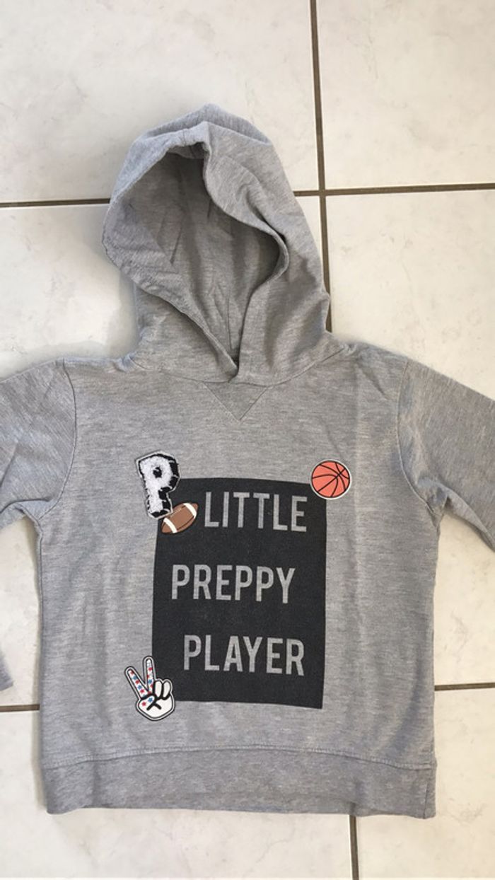 Sweat a capuche garçon 5/6 ans - photo numéro 2