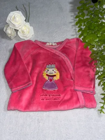 Très beau pyjama épais pour bébé fille 1 pièce