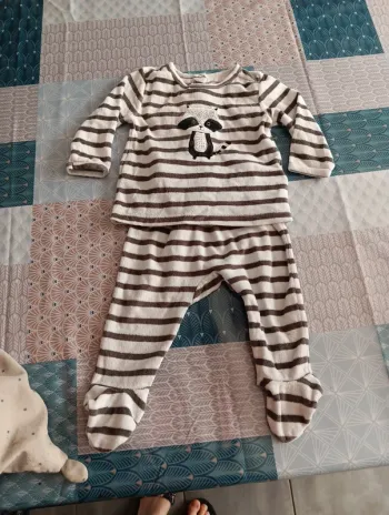 Pyjamas 2 pièces vertbaudet 9 mois