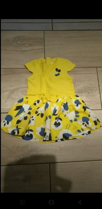 Robe d'été colorée catimini 12 mois