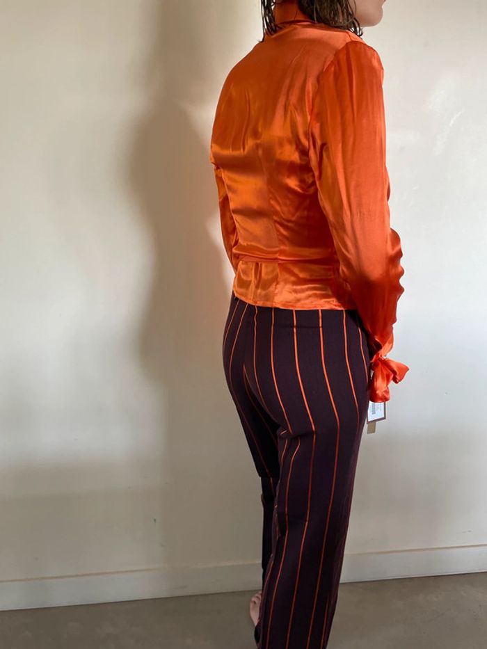 Ensemble créateur satiné Charo Azcona – Neuf 38 - photo numéro 7