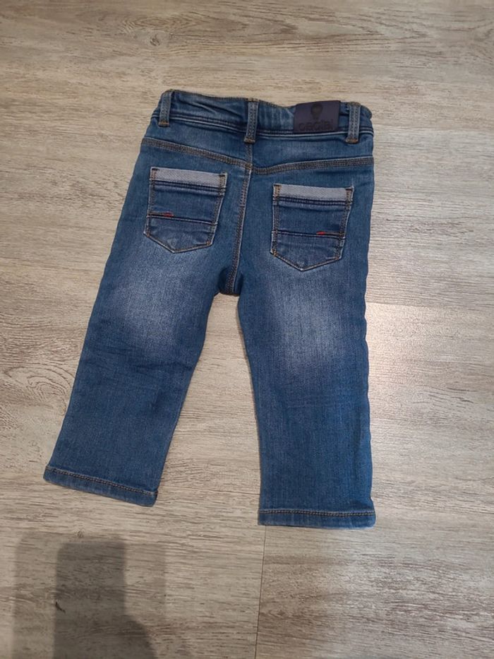 Haut cache coeur mauve et jean - photo numéro 6