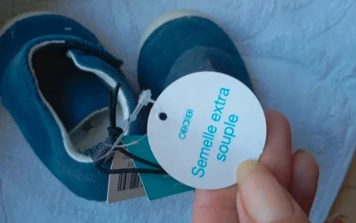 Chaussures souples bébé garçon Okaïdi Obaïbi – Pointure 18 | Neuf avec étiquette - photo numéro 4