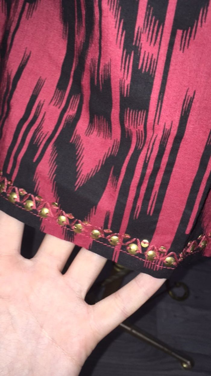 Teeshirt rouge et noir - photo numéro 3