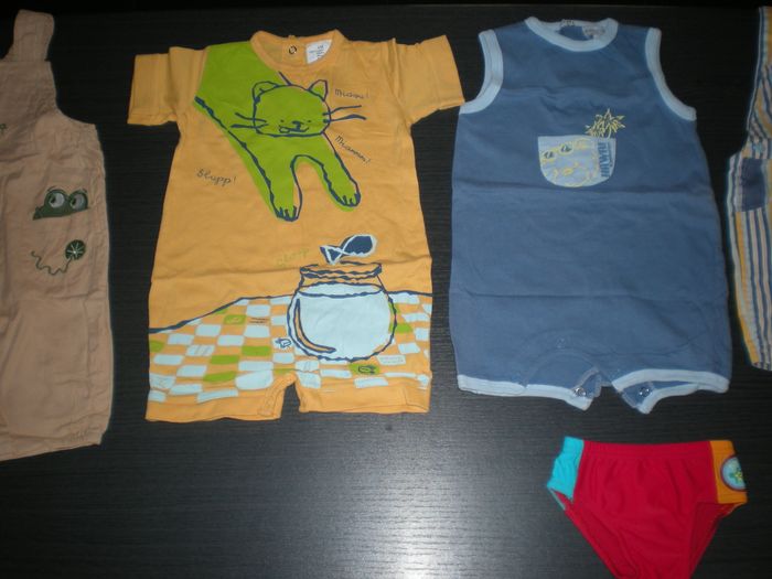 Lot de 22 vêtements garçon été 6 mois - photo numéro 2